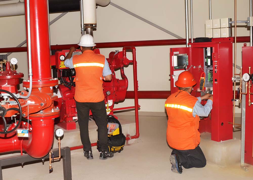 Mantenimiento de las instalaciones fijas contra Incendio